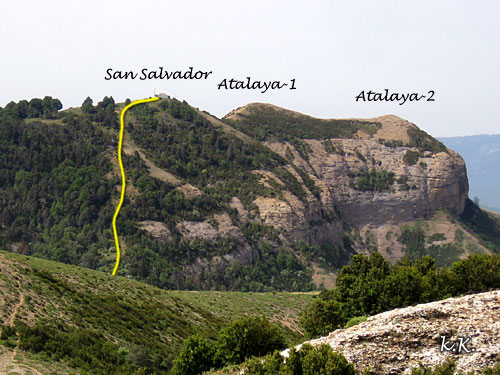 Camino del Pico San Salvador de San Juan de la Pea