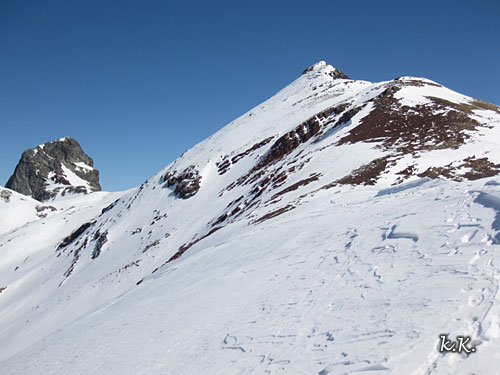 Cresta de la ruta del Vrtice de Anayet desde Canfranc